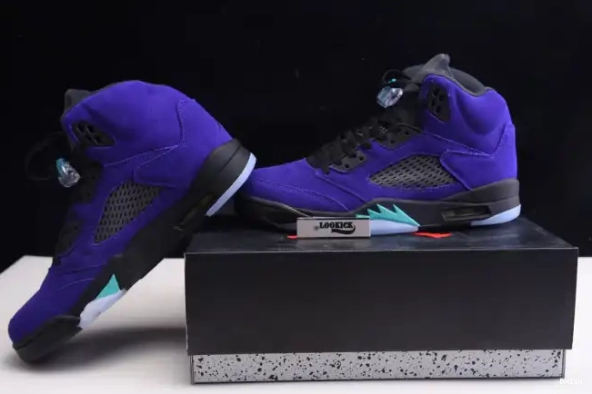 Bmlin 5 Air Alternate Jordan 136027-500 Grape Retro 0524